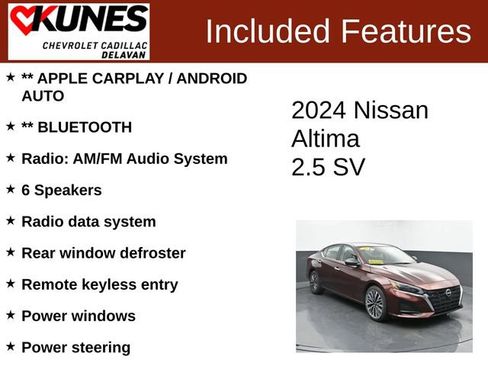 Used 2024 Nissan Altima 2.5 SV image 3