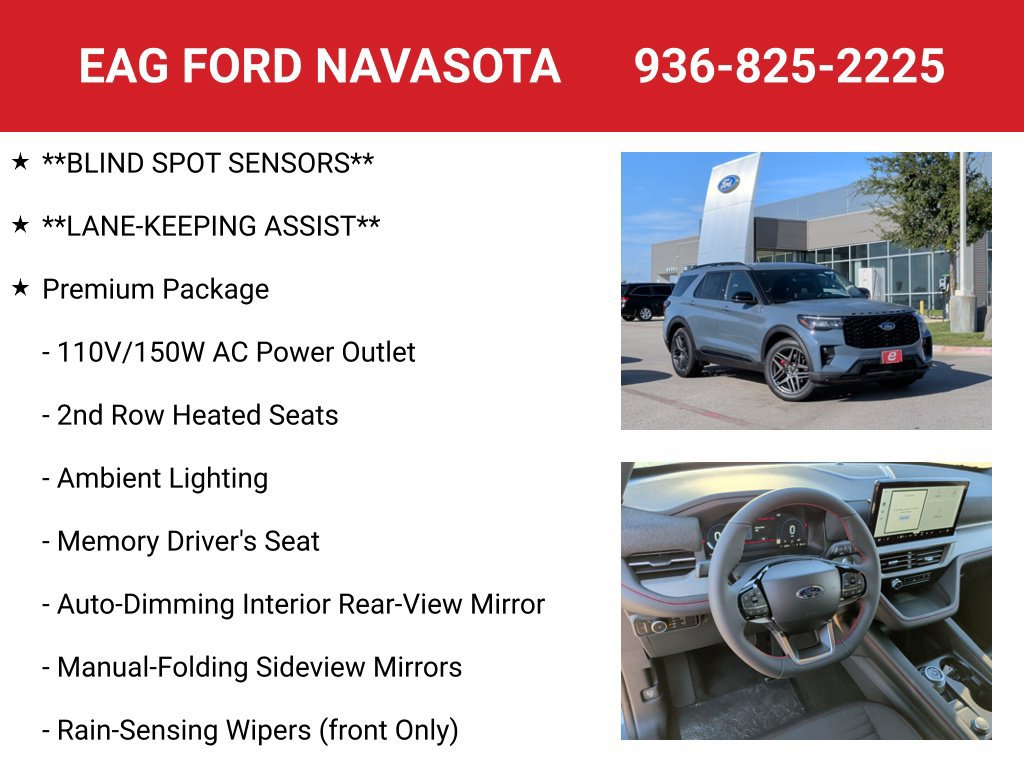 New 2026 Ford Explorer ST-Line w/ ST-Line Street Pack RWD image 8