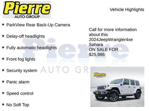 Used 2024 Jeep Wrangler Unlimited Sahara AWD/4WD image 22
