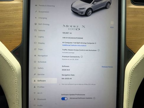 Used 2018 Tesla Model X 100D AWD/4WD image 8