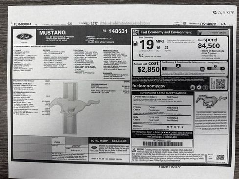 Certified 2024 Ford Mustang GT Premium RWD image 30