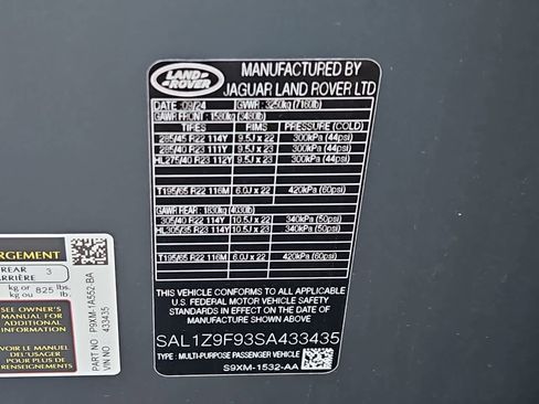 New 2025 Land Rover Range Rover Sport SV Edition Two image 32