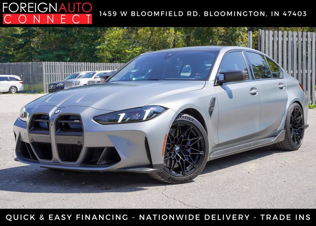 Used 2025 BMW M3 w/ M Carbon Exterior Package RWD image 1