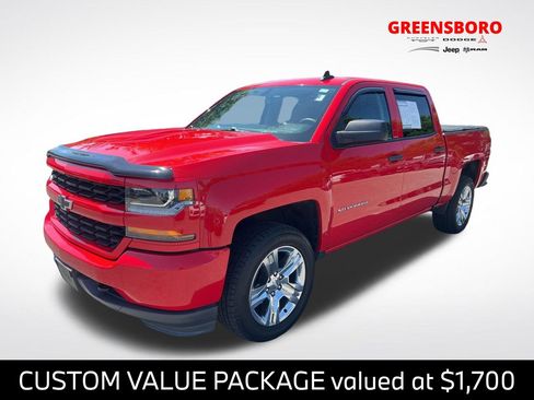 Used 2018 Chevrolet Silverado 1500 Custom w/ Custom Value Package AWD/4WD image 1