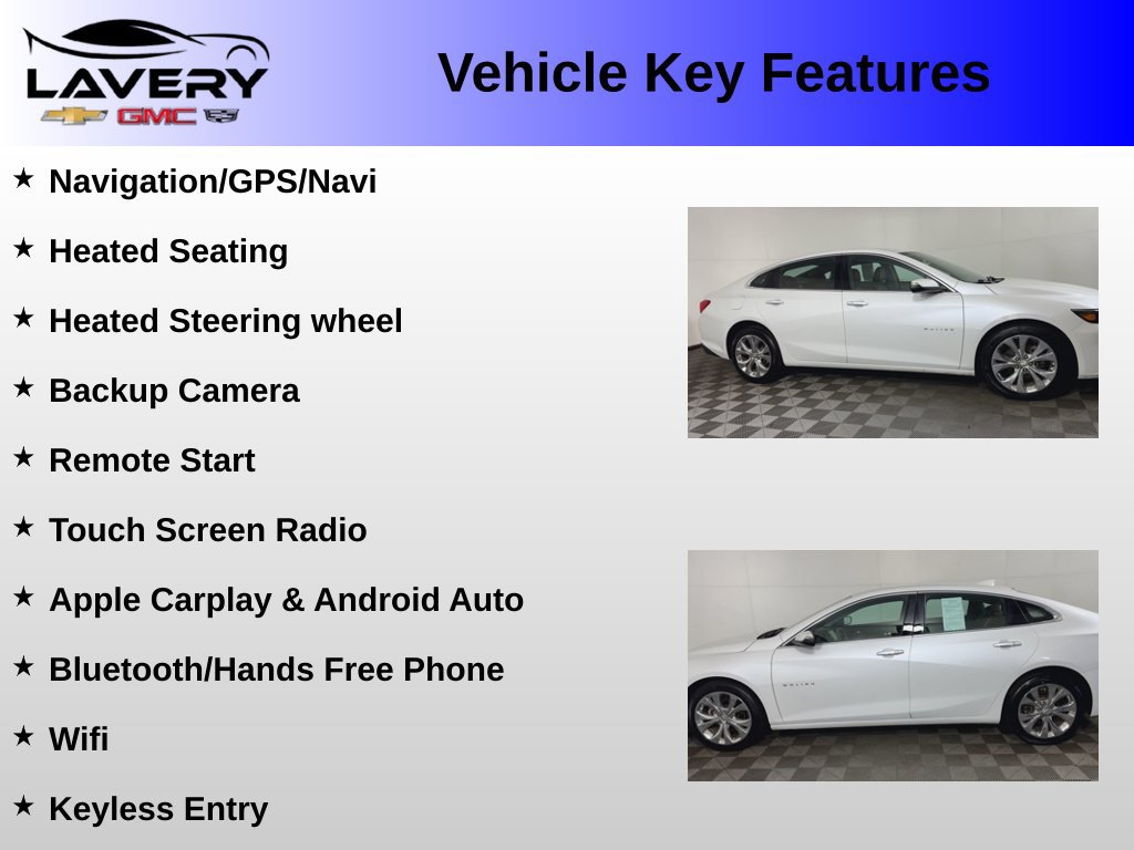Used 2018 Chevrolet Malibu Premier FWD image 2
