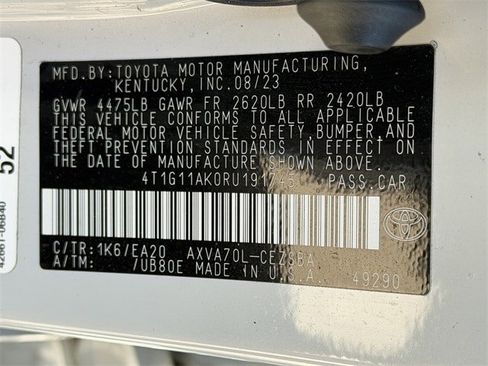 Certified 2024 Toyota Camry SE image 29