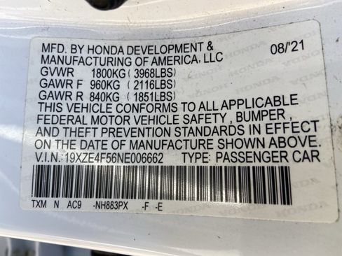 Used 2022 Honda Insight EX image 33