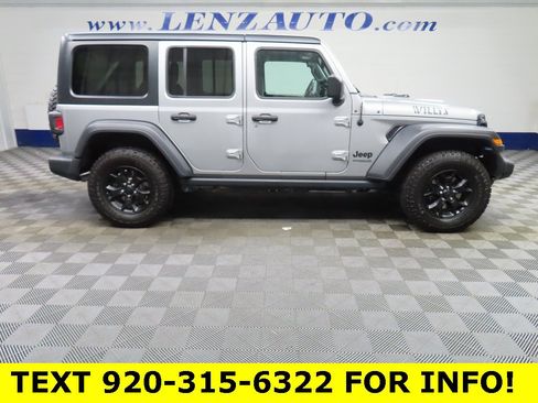 Used 2020 Jeep Wrangler Unlimited Willys image 2