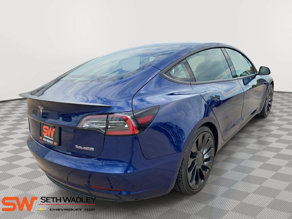 Used 2022 Tesla Model 3 Performance AWD/4WD image 7