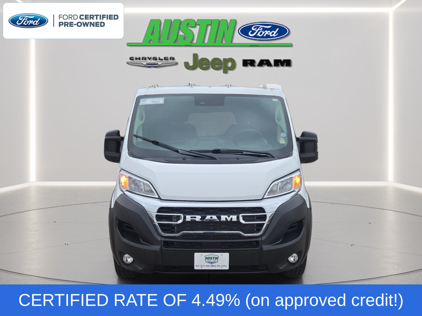 Used 2025 RAM ProMaster 2500 w/ U-Haul Equipment Group FWD image 8