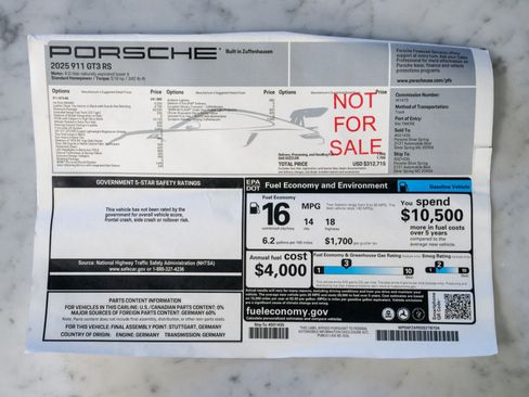 Used 2025 Porsche 911 GT3 RS RWD image 23