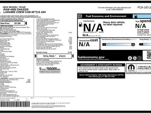 Used 2022 RAM 4500 Laramie image 51