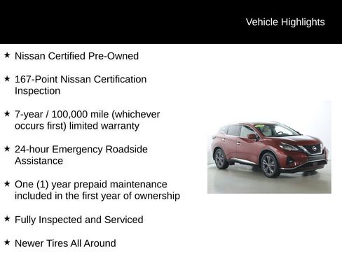 Certified 2020 Nissan Murano Platinum image 4