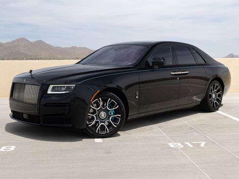 Used 2023 Rolls-Royce Ghost Black Badge w/ Black Badge Ghost Package AWD/4WD image 1