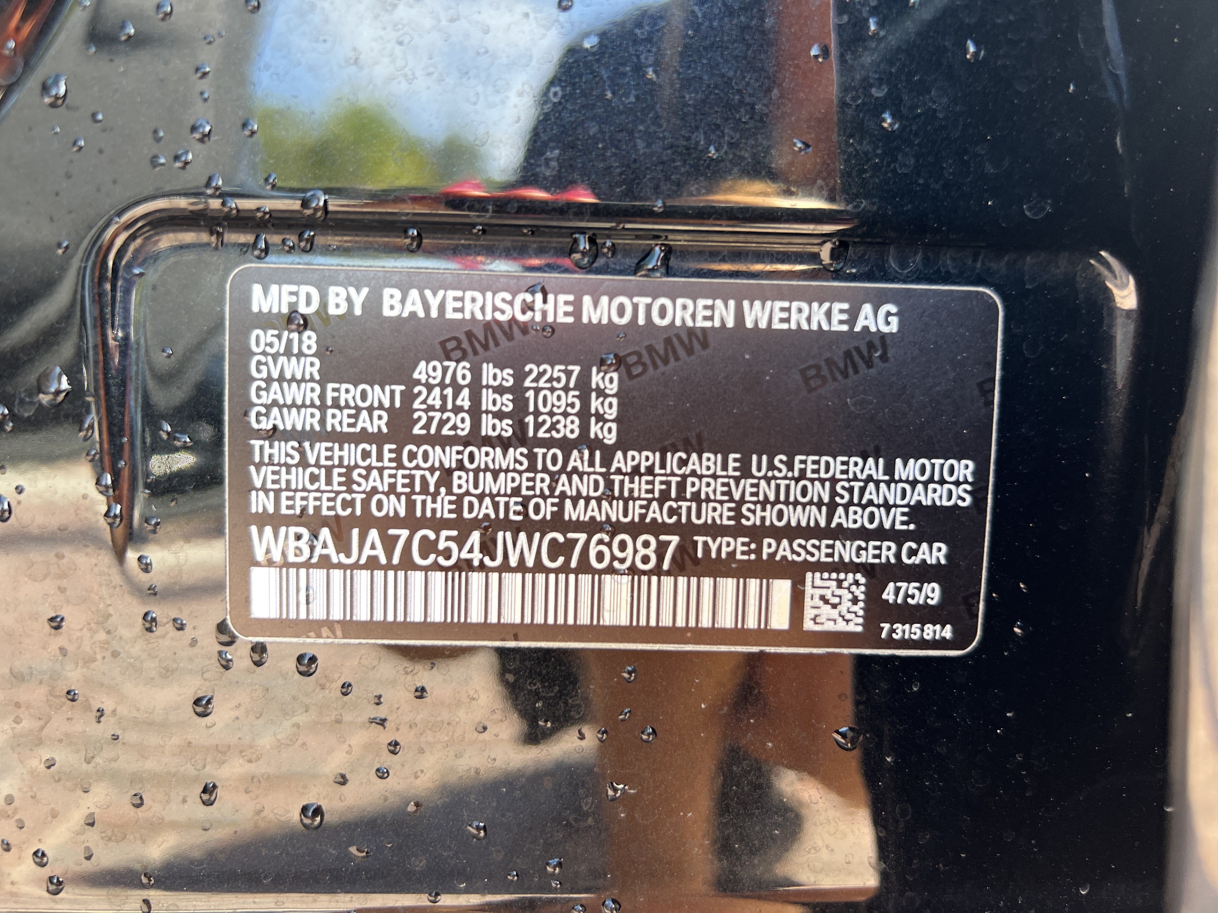 Used 2018 BMW 530i xDrive w/ Premium Package AWD/4WD image 34
