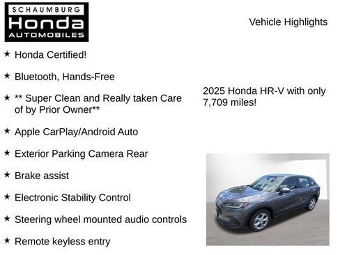 Used 2025 Honda HR-V LX image 14
