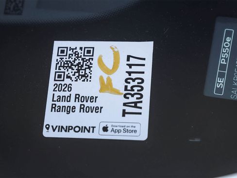 New 2026 Land Rover Range Rover SE image 25