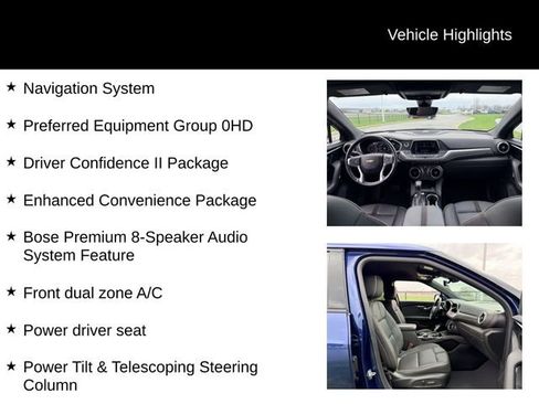 Certified 2022 Chevrolet Blazer Premier w/ Enhanced Convenience Package image 12