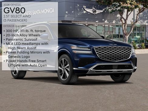 New 2026 Genesis GV80 2.5T Select AWD/4WD image 10