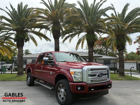 Used 2014 Ford F250 Platinum w/ FX4 Off-Road Package AWD/4WD image 1