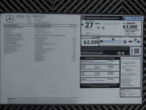 Certified 2026 Mercedes-Benz GLC 300 image 9