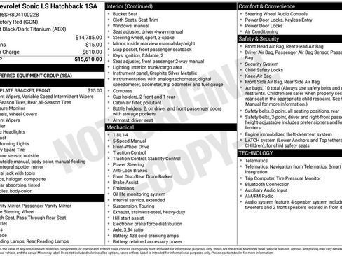 Used 2013 Chevrolet Sonic LS FWD image 18