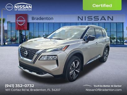 Certified 2022 Nissan Rogue Platinum w/ Head-Up Display Package