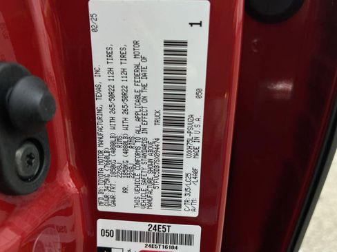 New 2025 Toyota Tundra Capstone image 29