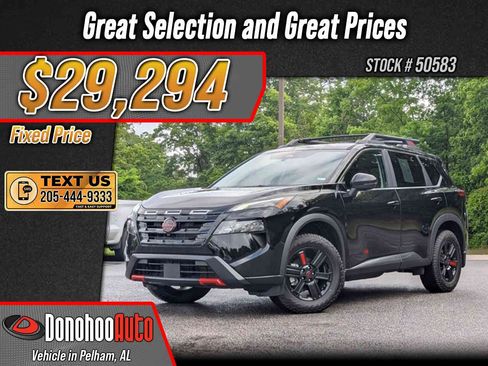 Used 2025 Nissan Rogue SV w/ Rock Creek Premium Package AWD/4WD image 1
