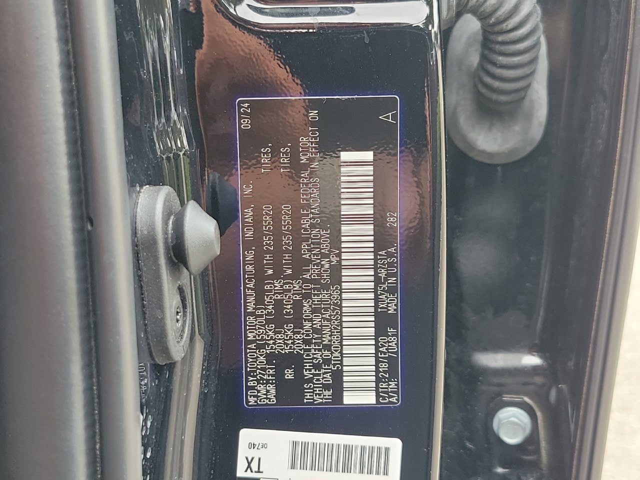 Used 2024 Toyota Highlander XSE AWD/4WD image 34