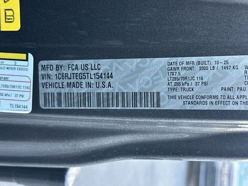 New 2026 Jeep Gladiator Mojave image 28