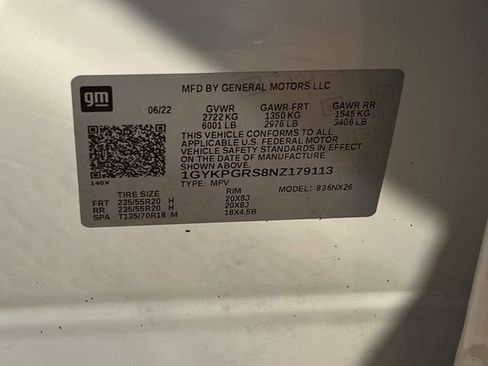 Certified 2022 Cadillac XT6 Sport w/ Technology Package image 32