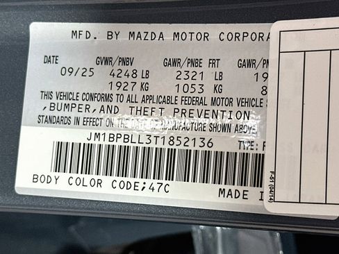 Used 2026 MAZDA MAZDA3 Carbon AWD/4WD image 11