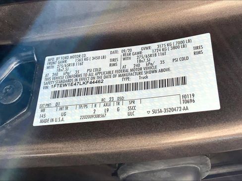 Certified 2020 Ford F150 XLT w/ Equipment Group 302A Luxury image 32