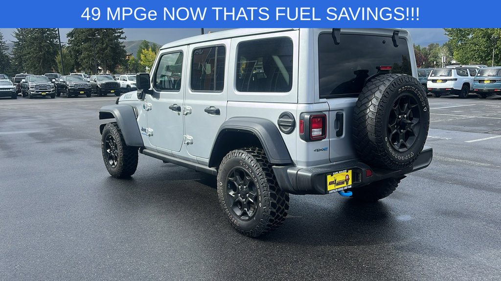 Used 2023 Jeep Wrangler Unlimited w/ Sun & Screen Package AWD/4WD image 5