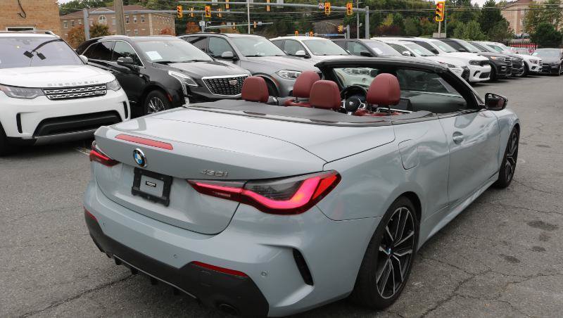 Used 2022 BMW 430i Convertible w/ M Sport Package RWD image 13
