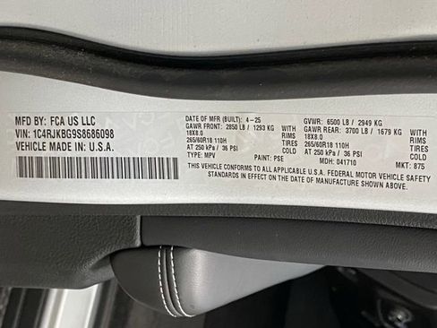 New 2025 Jeep Grand Cherokee L Limited w/ Trailer Tow Package image 45