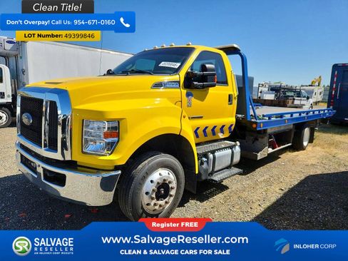 Used 2022 Ford F650 2WD Regular Cab Super Duty image 1
