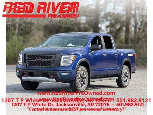 Used 2024 Nissan Titan PRO-4X w/ Pro-4x Utility Package AWD/4WD image 1