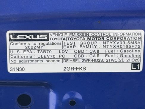 Used 2022 Lexus IS 350 F Sport w/ Dynamic Handling Package image 58