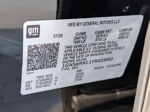 New 2026 Chevrolet Tahoe RST w/ RST Capability Package AWD/4WD image 41