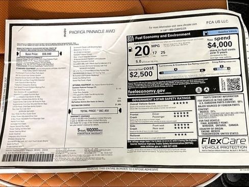 New 2026 Chrysler Pacifica Pinnacle w/ Trailer Tow Group image 14