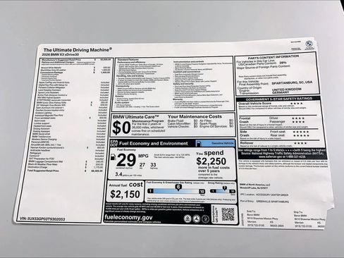 New 2026 BMW X3 xDrive30 w/ Convenience Package image 22