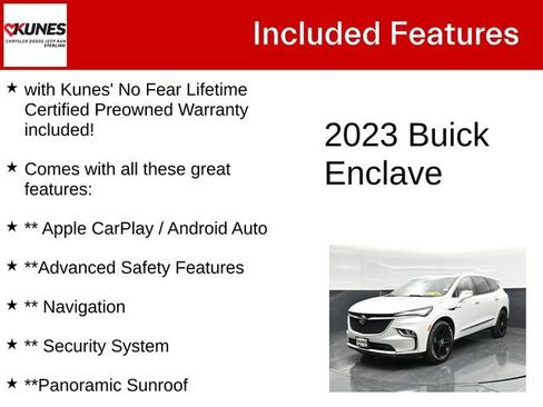 Used 2023 Buick Enclave Essence w/ Experience Buick Package FWD image 4