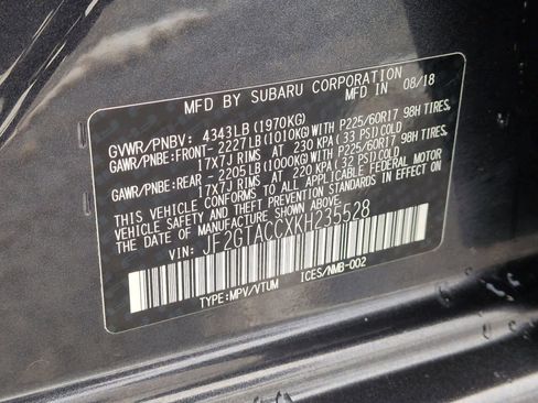 Used 2019 Subaru Crosstrek 2.0i Premium image 36