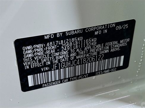 New 2026 Subaru Impreza RS image 25