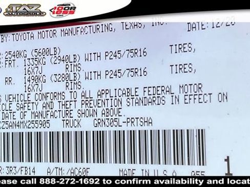 Used 2021 Toyota Tacoma SR5 image 16