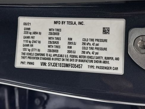 Used 2021 Tesla Model 3 Performance image 33