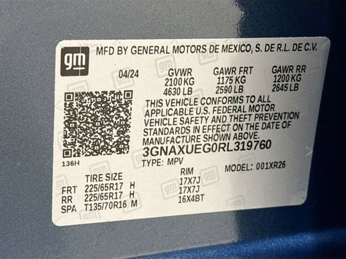 Certified 2024 Chevrolet Equinox LT image 34