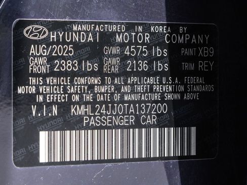 Certified 2026 Hyundai Sonata Blue FWD image 38